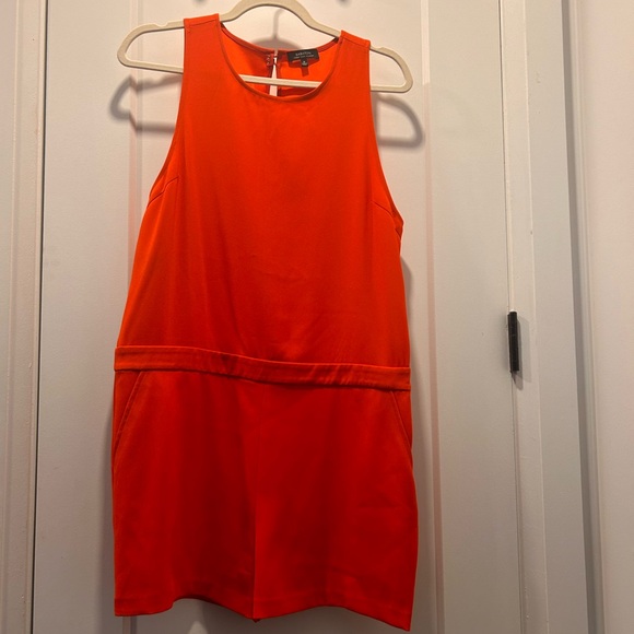 Aritzia Babaton Red Orange Jumpsuit / Romper - Picture 4 of 4